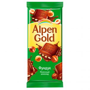 Шоколадка "Alpen Gold Фундук"